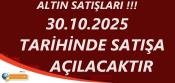 SİTEMİZDE ALTIN SATIŞ ZAMANLARI
