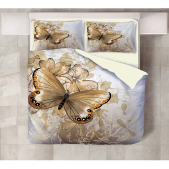 Homeilla Butterfly 3D Dijital Baskı Hmıny-16Çift ...