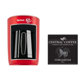 Tefal + Central CoffeeKöpüklüm Auto TCM (Kırmızı)...