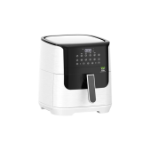 Wiami7 Lt. Camlı (Beyaz)Airfryer Fritöz