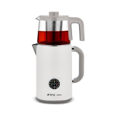 KingKCM387 Çaystar (Beyaz)Dijital Çay Makinesi