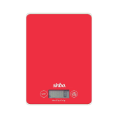 SinboSKS-4526 (Kırmızı)Mutfak Terazisi