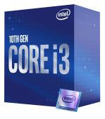Boxed Intel Core i3-10100F Processor 6M Cache, up...