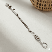 Ayyıldız Tasarım Uzun Model 925 Ayar Gümüş Püskül