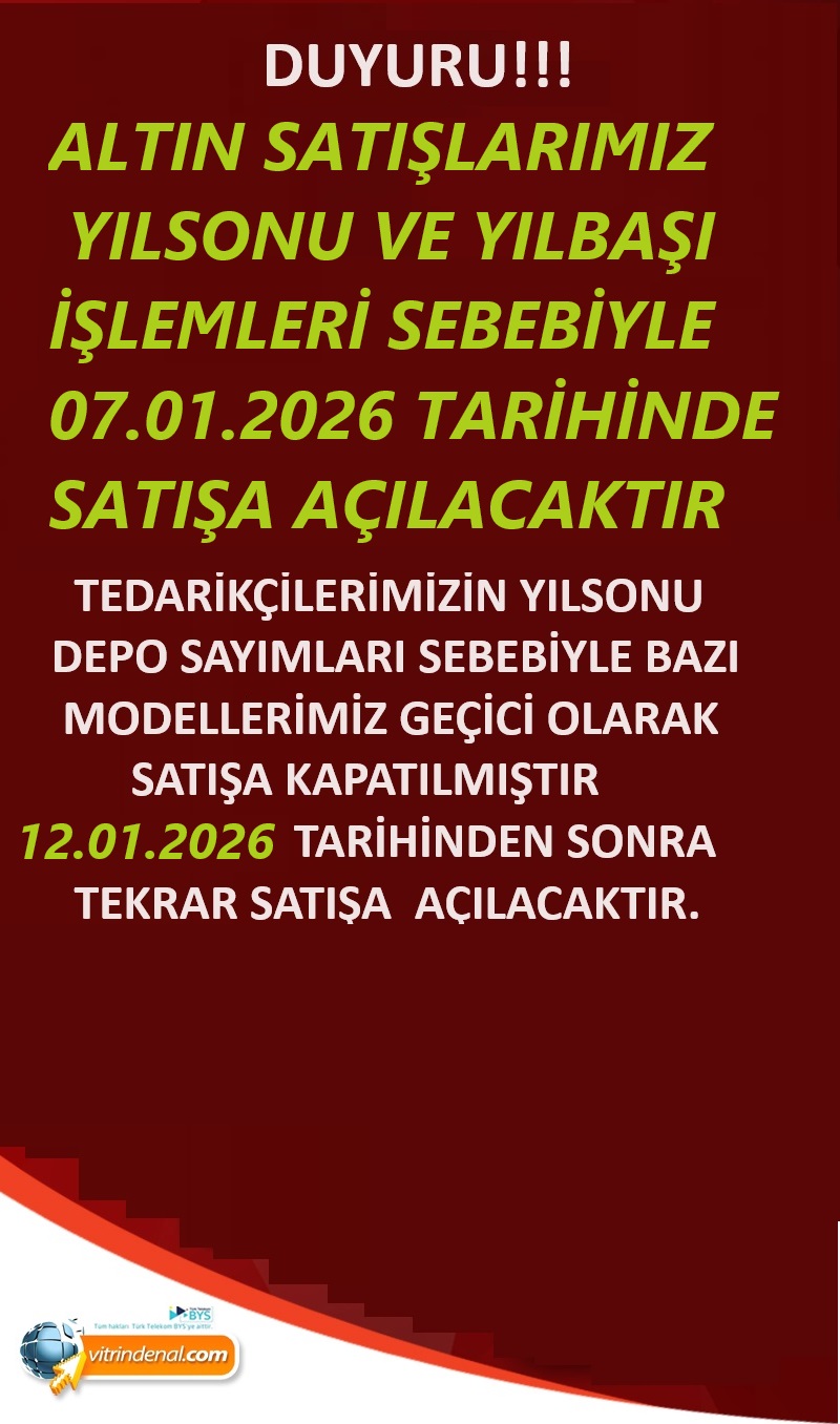 SİTEMİZDE ALTIN SATIŞ ZAMANLARI