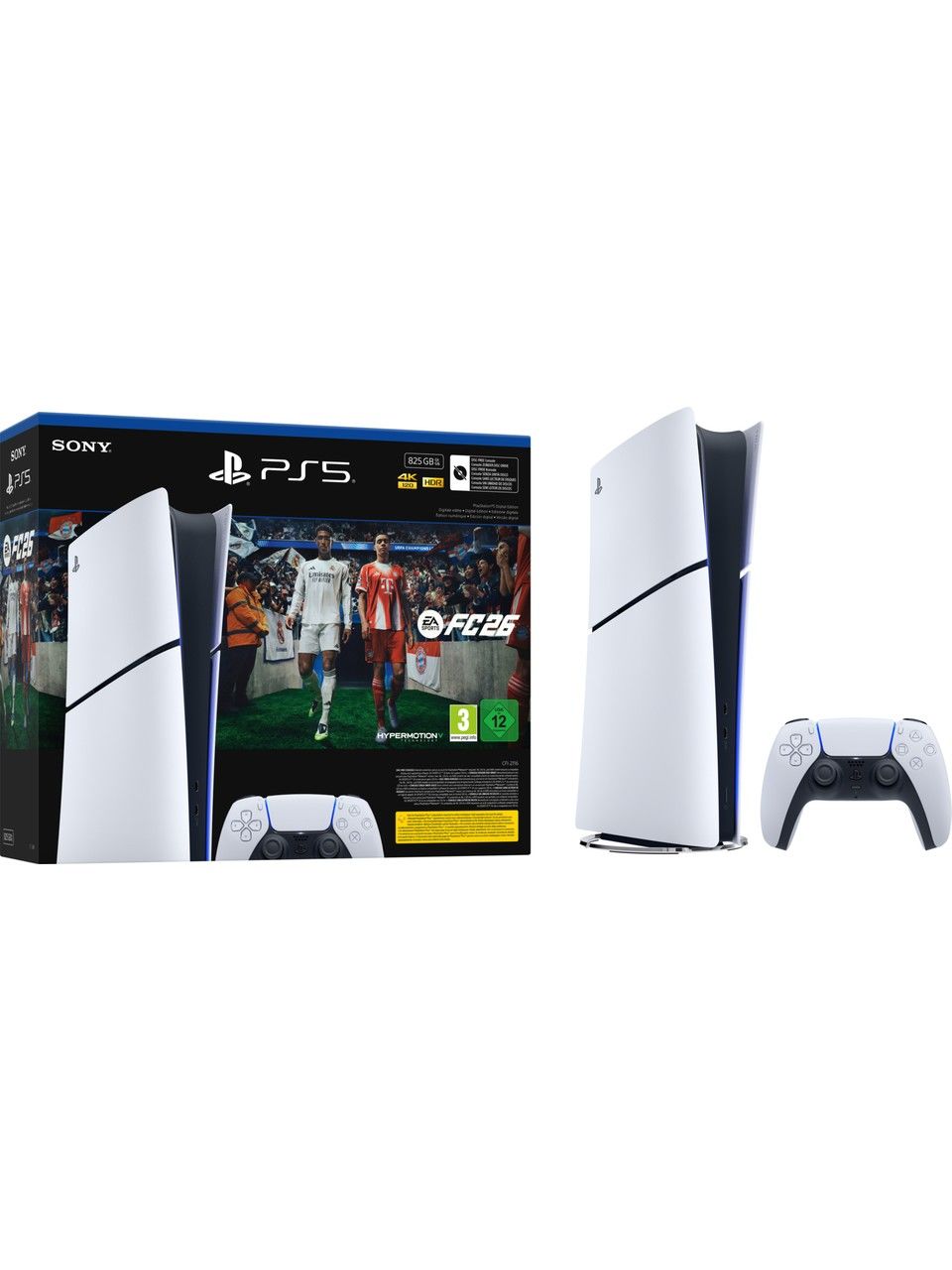 Sony PS5 Slim Digital + FC 26 Bundle Oyun Konsolu (Bilkom -...
